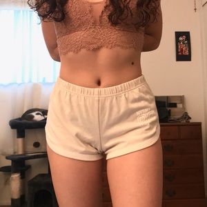 Light pink shorts